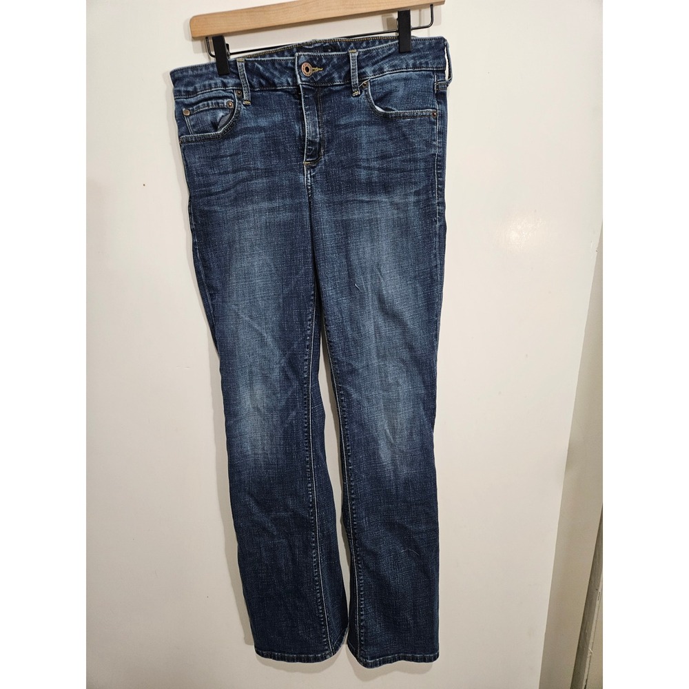 Lucky Brand Lolita Bootcut Jeans Dark Wash Blue Denim Womens 10/30 Mid‎ Rise